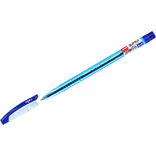 Ручка шариковая "Slimo", 1.0 мм, прозрачный, синий, стерж. синий