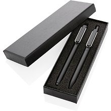 Набор ручек "X6": ручка шариковая автоматическая, ручка шариковая, черный