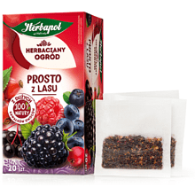 Чай "Herbapol", 20 пакетиков x2.5 г, травяной, со вкусом лесных ягод
