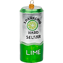 Украшение елочное "Hard Seltzer Lime Can"