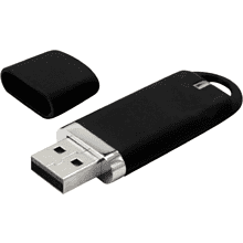 Карта памяти USB Flash 2.0 16 Gb VDF-015, пластик, черный