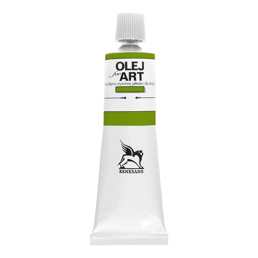 Краски масляные Renesans "Oils for art", 73 зелень ренессанс, 60 мл, туба