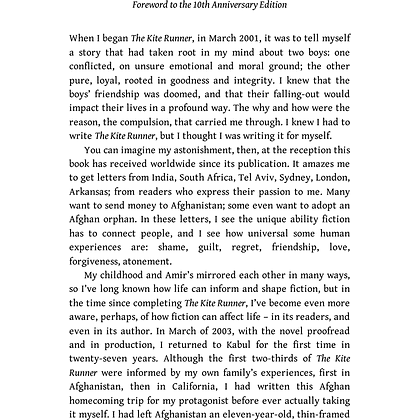 Книга на английском языке "The Kite Runner", Khaled Hosseini, -30% - 2