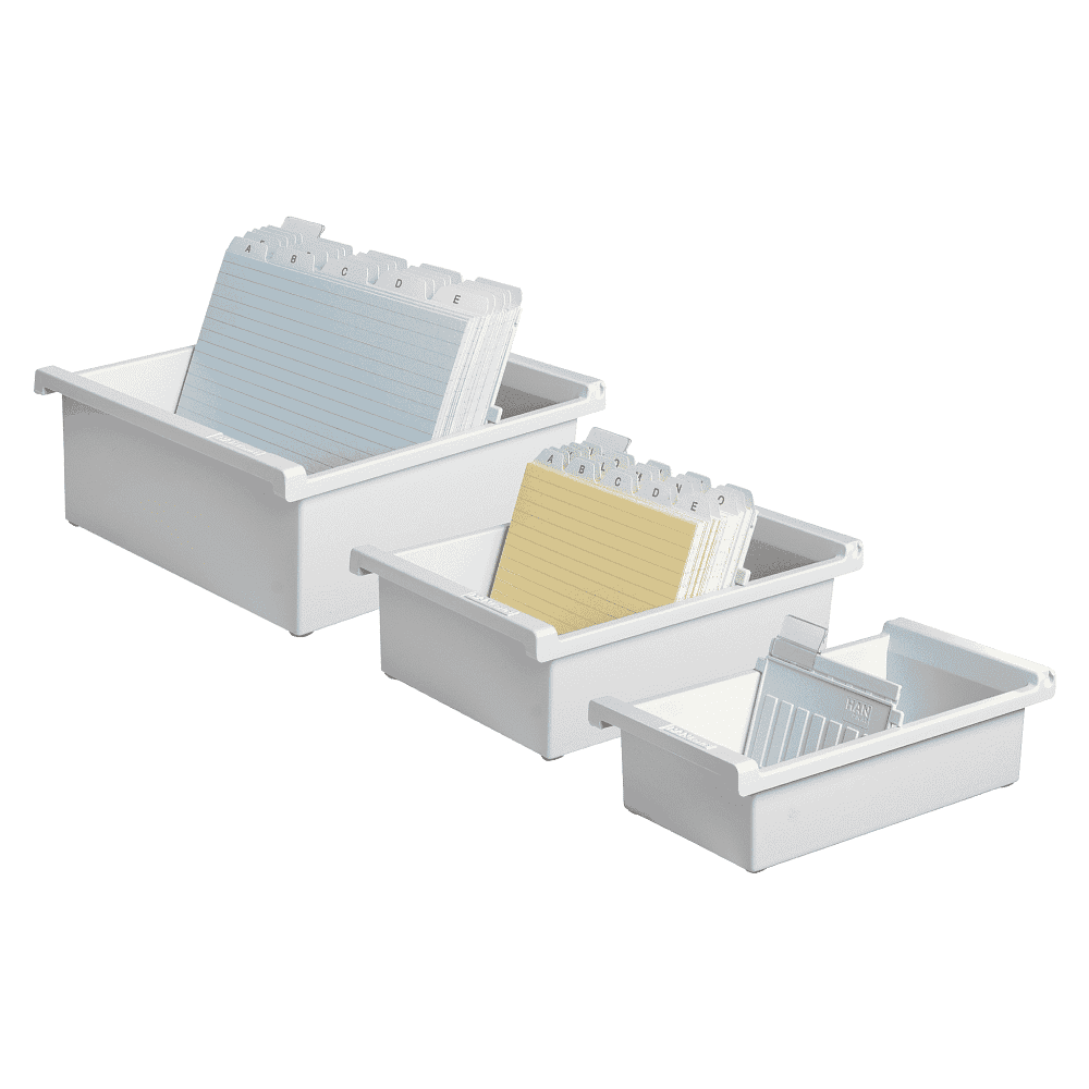 Картотека "Han", без крышки, A5, 800 карточек - 2
