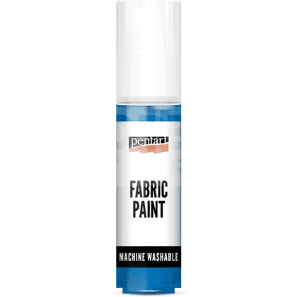 Краски для текстиля "Pentart Fabric paint", синий, банка