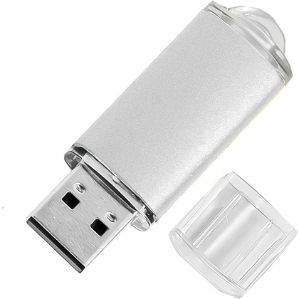 USB Flash накопитель 2.0 "Assorti", 8 Gb, серебристый - 2