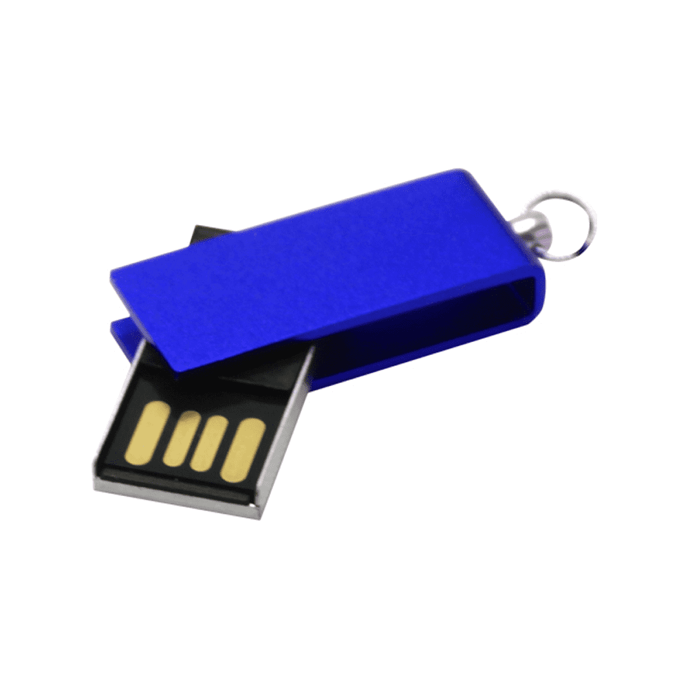 USB Flash 2.0 16 Gb VDM-055, пластик, метал, синий 