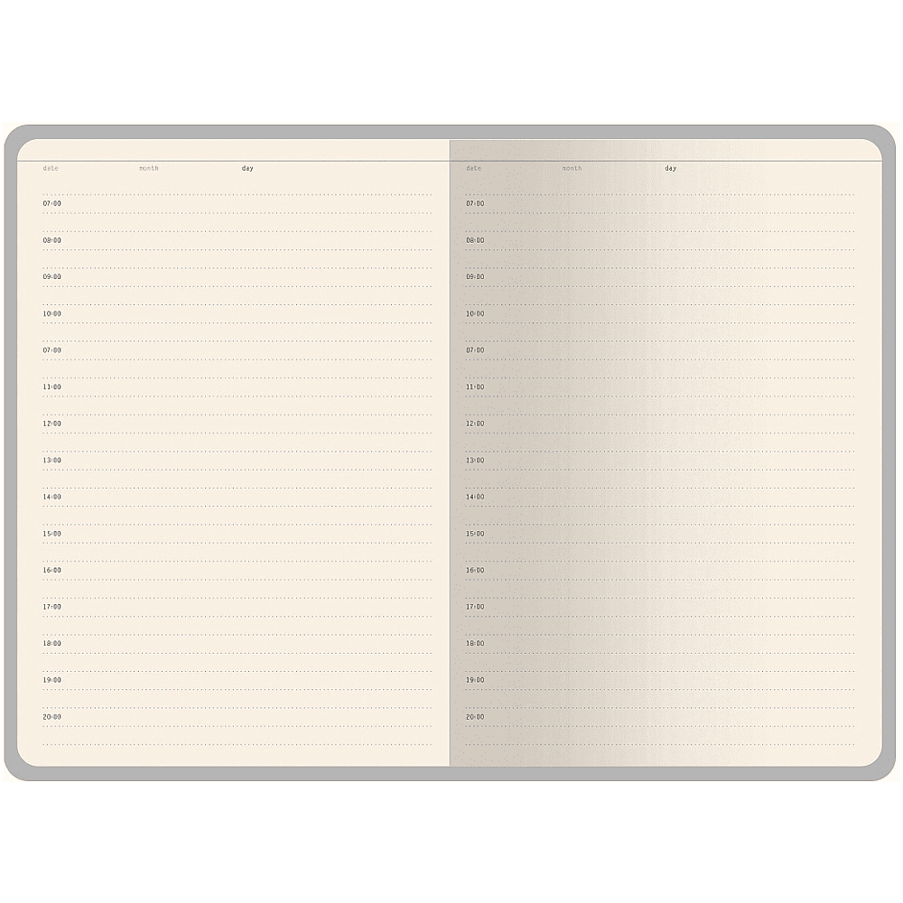 Ежедневник недатированный А5 "Bosforo", А5, 272 страницы, серый - 3