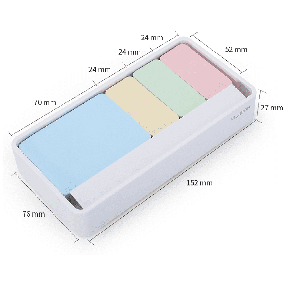 Бумага для заметок "Deli Nusign", ассорти  - 2