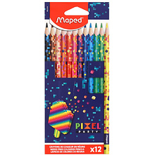 Цветные карандаши "Pixel Parity"