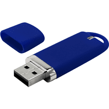 Карта памяти USB Flash 2.0 16 Gb VDF-015, пластик, синий