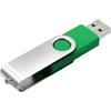 Карта памяти USB Flash 2.0 16 Gb VDF-008, пластик, метал, зеленый   - 2