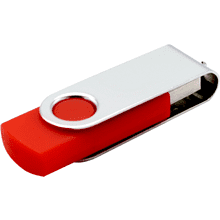 Карта памяти USB Flash 2.0 16 Gb VDF-008, пластик, метал, красный  