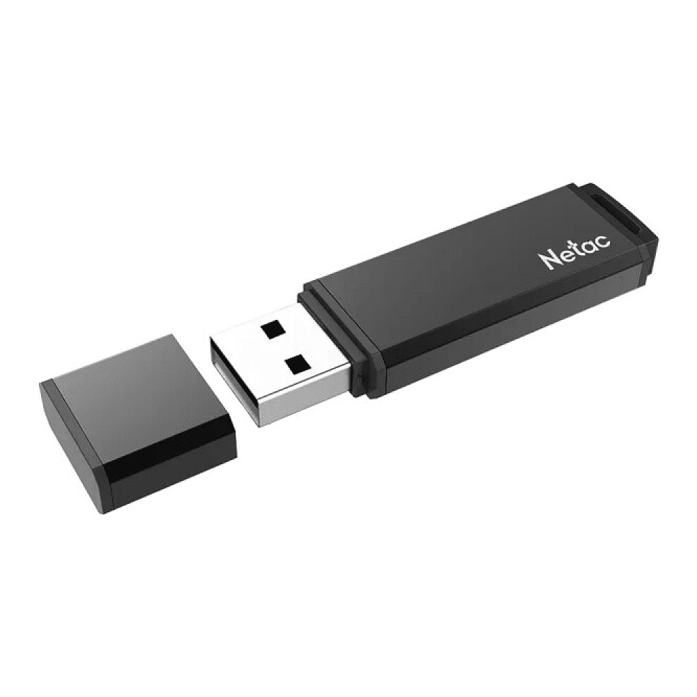 Карта памяти USB Flash 3.0 256 Gb U351, алюминиевый сплав, Netac - 2