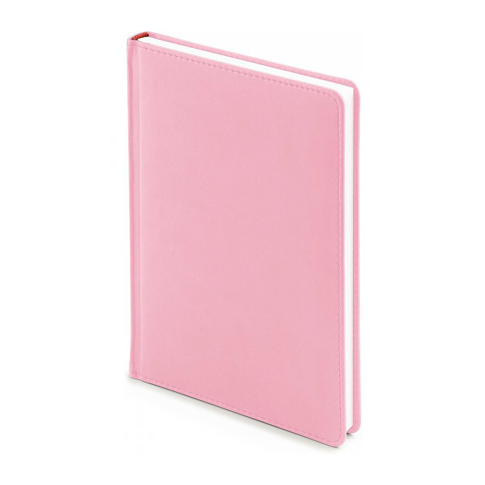 Ежедневник недатированный "Velvet", А5, 272 страницы, зефирный розовый