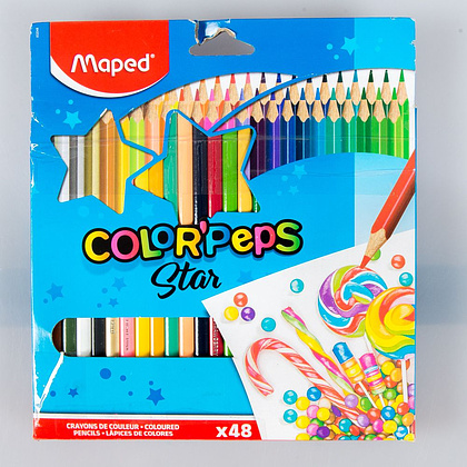 Цветные карандаши "Color Peps", 48 цветов, -30% - 2