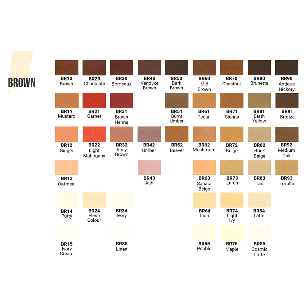 Маркер перманентный двусторонний "Sketchmarker Brush", BR63 сахара - 2