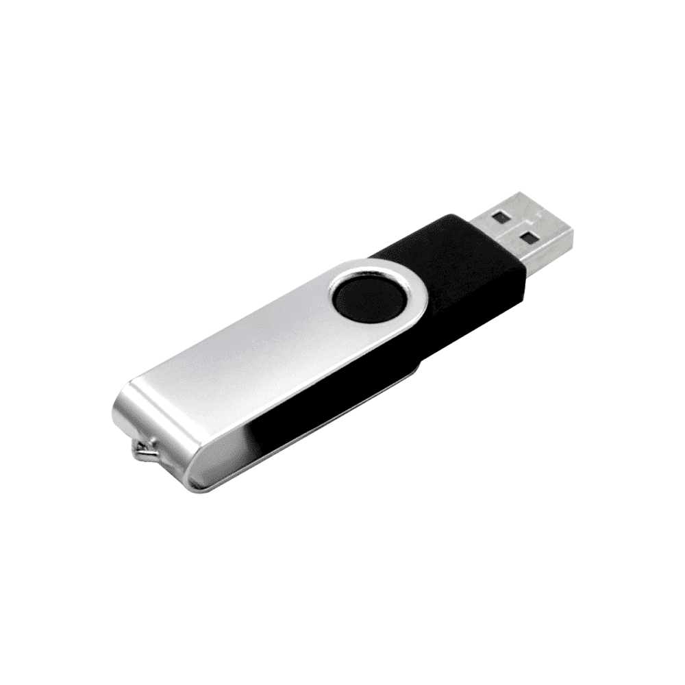 Карта памяти USB Flash 2.0 16 Gb VDF-008, пластик, метал, черный  - 2