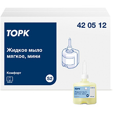 Мыло жидкое ТОРК Комфорт S2 мини, 475 мл, мягкое (420512)