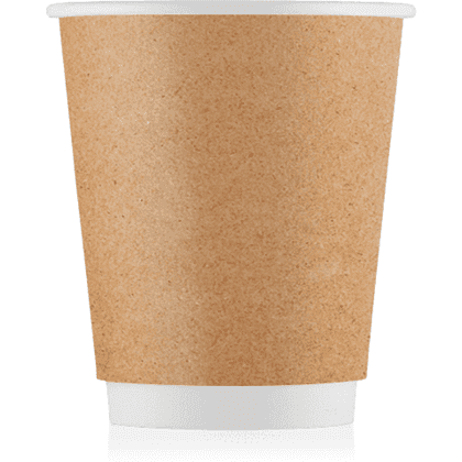 Стакан картонный Ecocups, 20 шт, 250 мл, 2 слоя, крафт