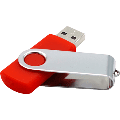 Карта памяти USB Flash 2.0 16 Gb VDF-008, пластик, метал, красный   - 3