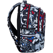 Рюкзак школьный CoolPack "Street art", S, разноцветный