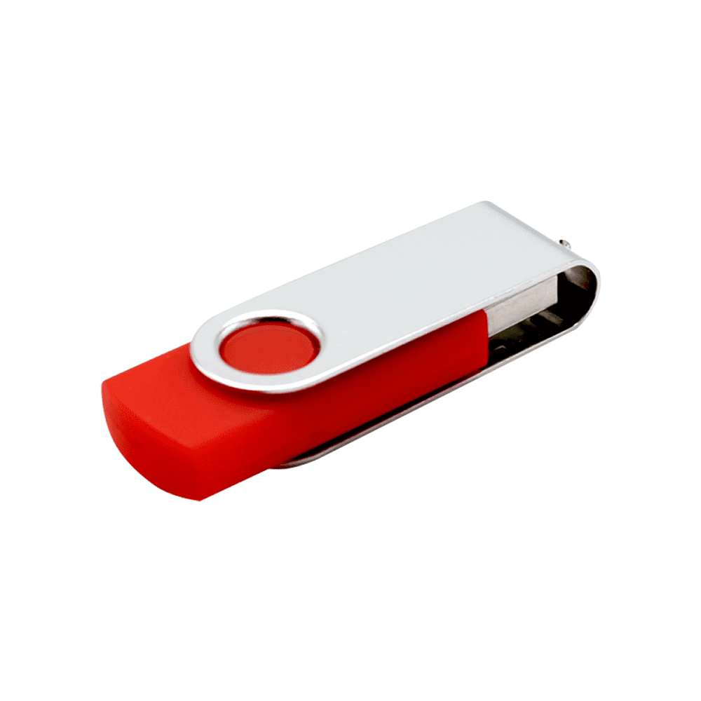 Карта памяти USB Flash 2.0 16 Gb VDF-008, пластик, метал, красный  