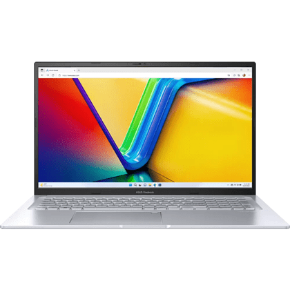 Ноутбук ASUS Vivobook 17X (K3704VA-AU118), 16GB, DOS, серебристый