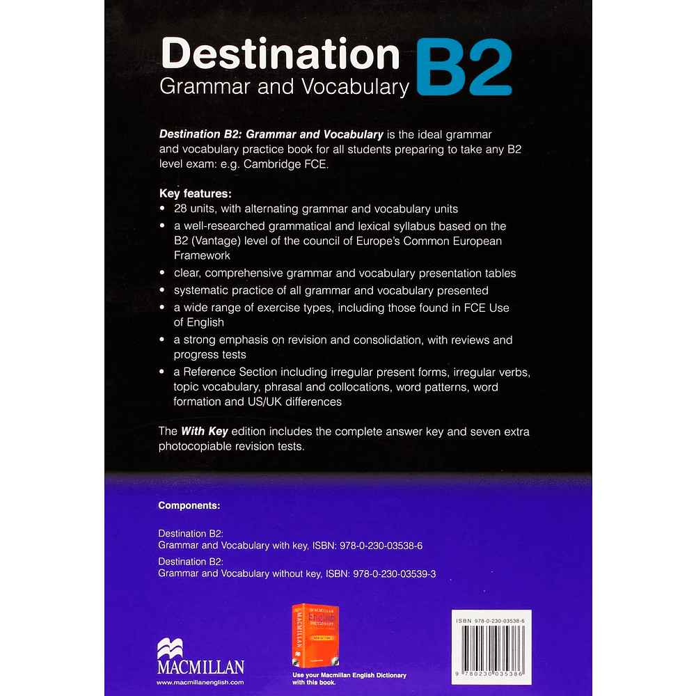 Книга "Destination Grammar B2: Student's Book With Key", Mann M., Taylore-Knowles S. - 2