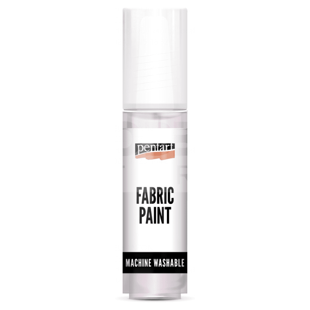 Краски для текстиля "Pentart Fabric paint", розовый, банка