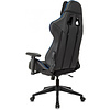 Кресло игровое Zombie VIKING 4 AERO, экокожа, ткань, пластик, черный, синий - 5