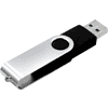 Карта памяти USB Flash 2.0 16 Gb VDF-008, пластик, метал, черный  - 2