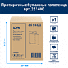 Полотенца протирочные бумажные ТОРК Стандарт, 1 слой, 360м, бирюзовый (351400)  - 2