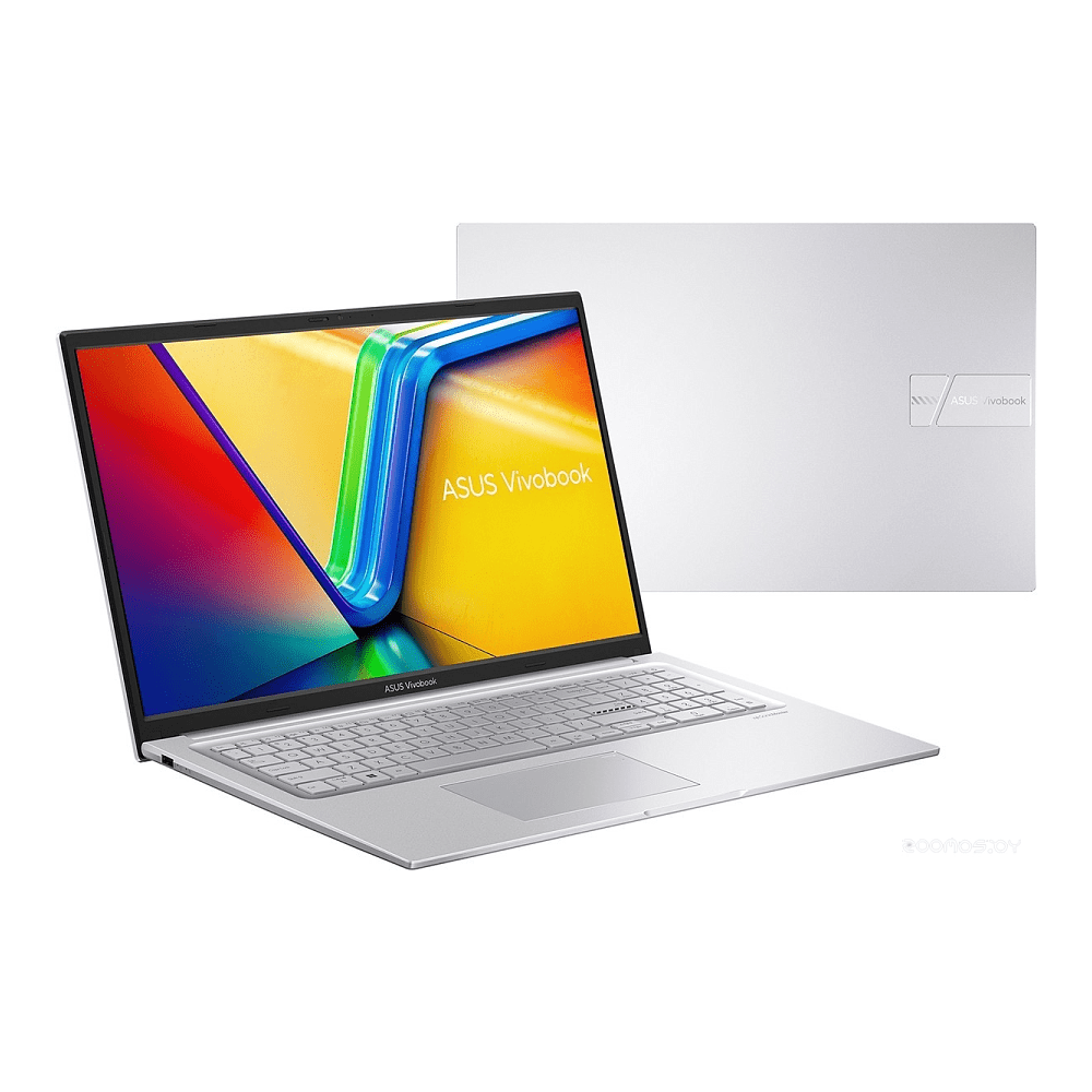 Ноутбук ASUS Vivobook 17 (X1704VA-AU299), 16GB, DOS, серебристый - 2