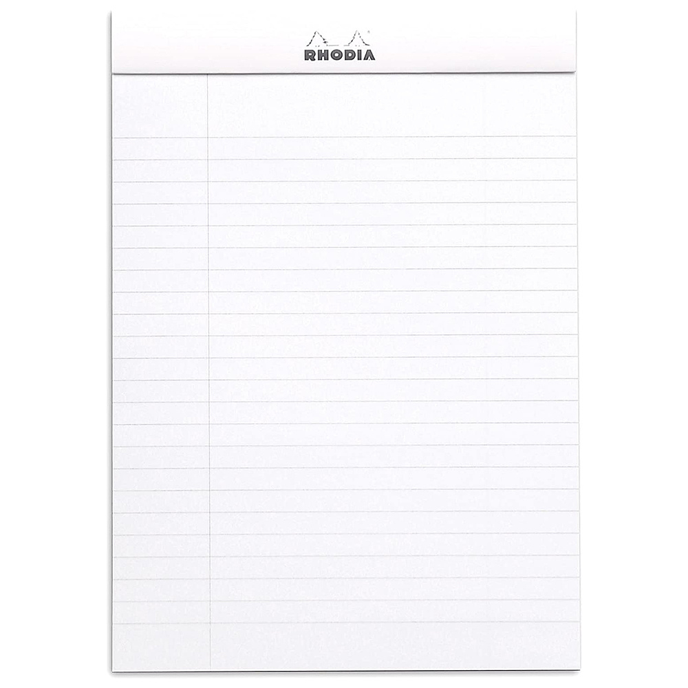 Блокнот "Rhodia", А5, 80 листов, линейка, белый - 2