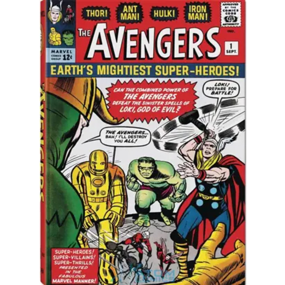 Книга "Marvel Comics Library, Avengers,1963-1965", (Английский язык), Kurt Busiek