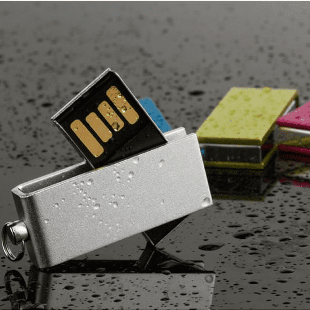 USB Flash 2.0 16 Gb VDM-055, пластик, метал, белый  - 2