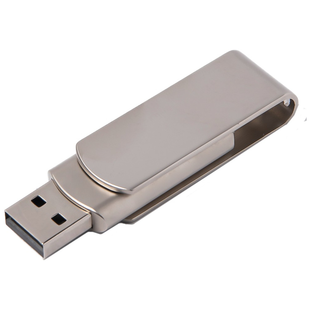 USB Flash накопитель 2.0 "Swing metal", 32 Gb, металл, серебристый - 3