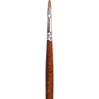 Кисть для рисования "Escoda Versatil Brush L/H 3042", синтетика, "кошачий язык", №4 - 2