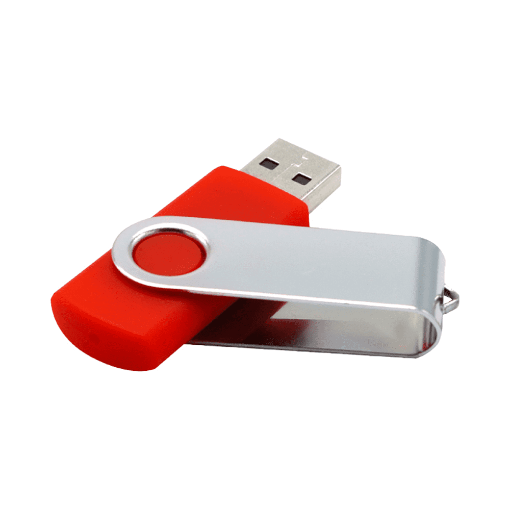 Карта памяти USB Flash 2.0 16 Gb VDF-008, пластик, метал, красный   - 3