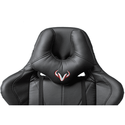 Кресло игровое Бюрократ Zombie VIKING 5 AERO Black Edition экокожа, черный - 10