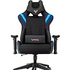 Кресло игровое Zombie VIKING 4 AERO, экокожа, ткань, пластик, черный, синий - 9