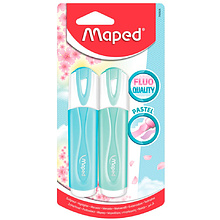 Маркер текстовый Maped "Pastel", 2 шт, ассорти