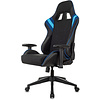 Кресло игровое Zombie VIKING 4 AERO, экокожа, ткань, пластик, черный, синий - 19