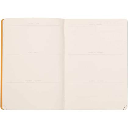 Еженедельник недатированный Clairefontaine Rhodia "Rhodiarama Perpetual", 148x210 мм, 128 страниц, бирюзовый - 5