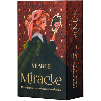 Карты "Метафорические ассоциативные карты Yearee Miracle Gold"