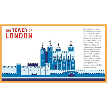 Книга на английском языке "Panorama Pops. A-Z London" - 3