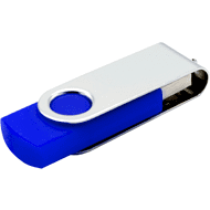 Карта памяти USB Flash 2.0 16 Gb VDF-008, пластик, метал, синий 