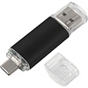 USB Flash накопитель 2.0 "Assorti", 8 Gb, OTG/Type-C, черный - 3