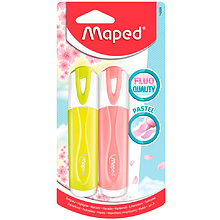 Маркер текстовый Maped "Pastel", 2 шт, ассорти